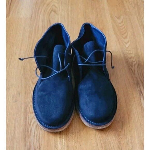 Vince Parsons Suede Chukka Booties Men\'s Size 10 Black main image 6
